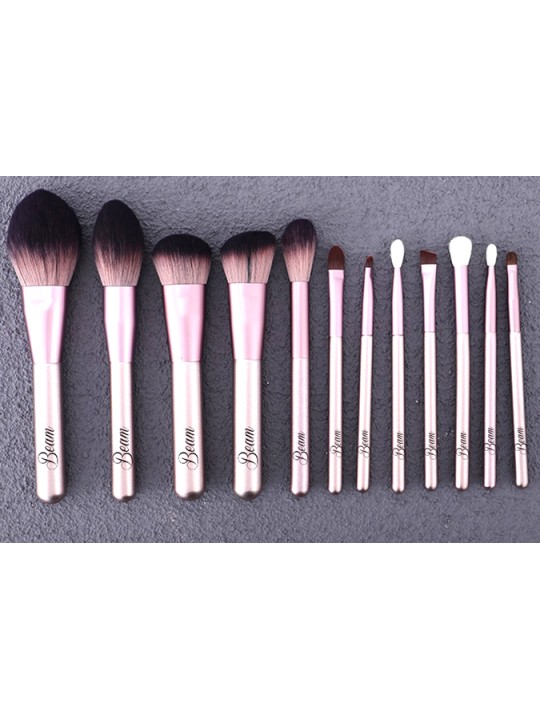 12 Pieces Makeup Brush Set