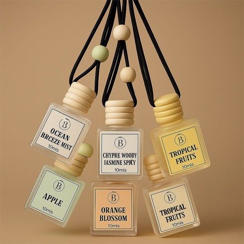 5 pack CAR FRAGRANCE (10mls)